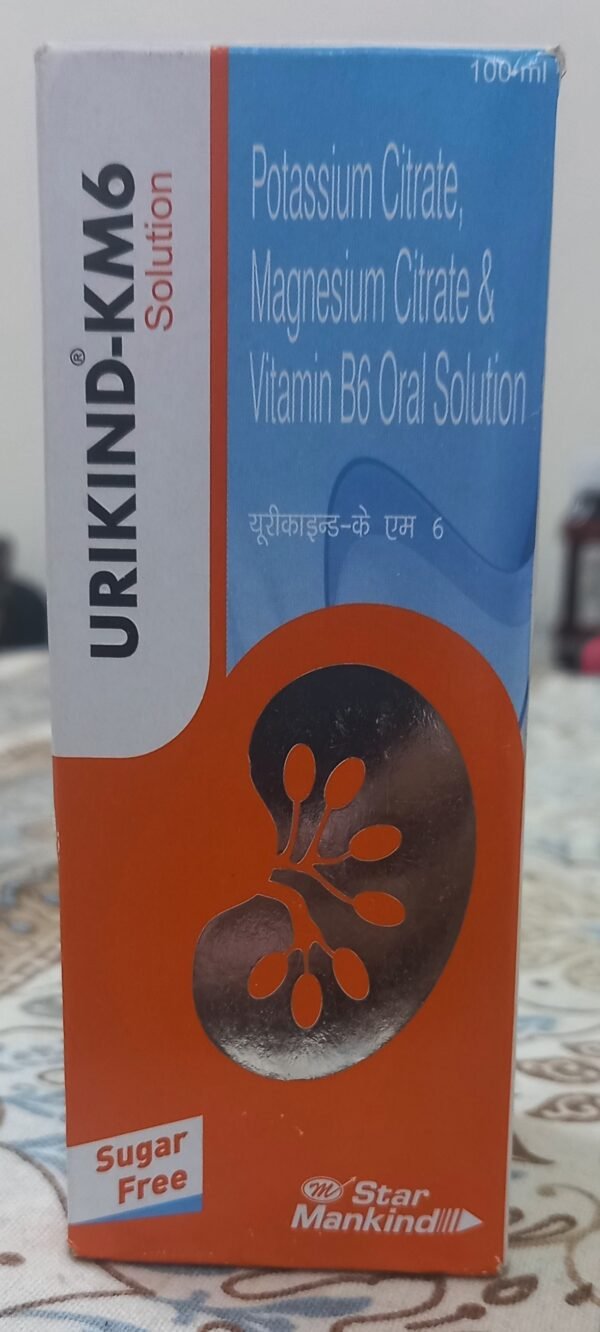 Urikind km6 syrup uses , dosage and side effect