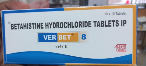 Verbet 8 tablets uses , dosage & side effect