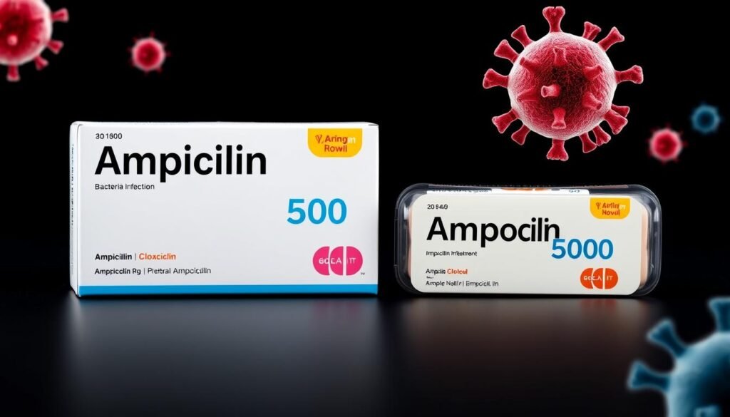ampicillin and cloxacillin for bacterial infections